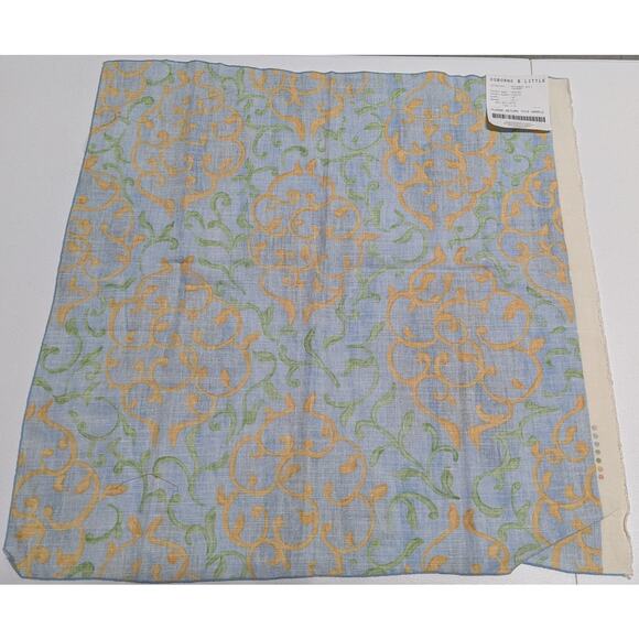 Vintage Osborne & Little Fabric Sample Designers Guild Sakumari Aripana F513-01 - Picture 2 of 4